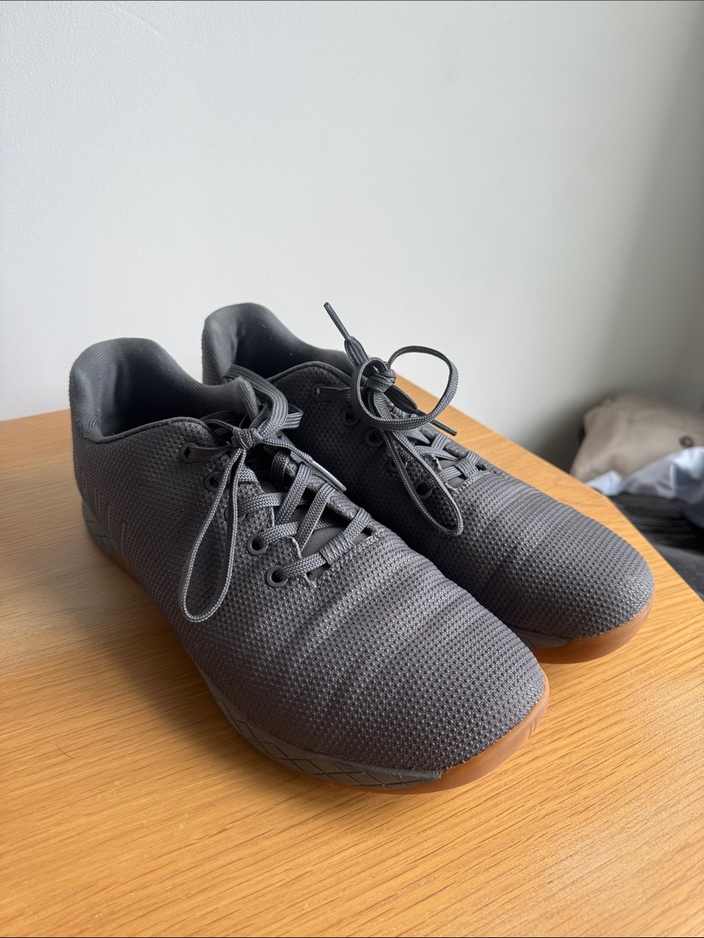 NOBULL Men's Charcoal Gray Athletic Trainers